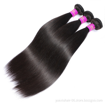 Wholesale 100% Human Hair Brazilian Remy Hair Grade 10A Brazilian Straight Human Hair Bundles
